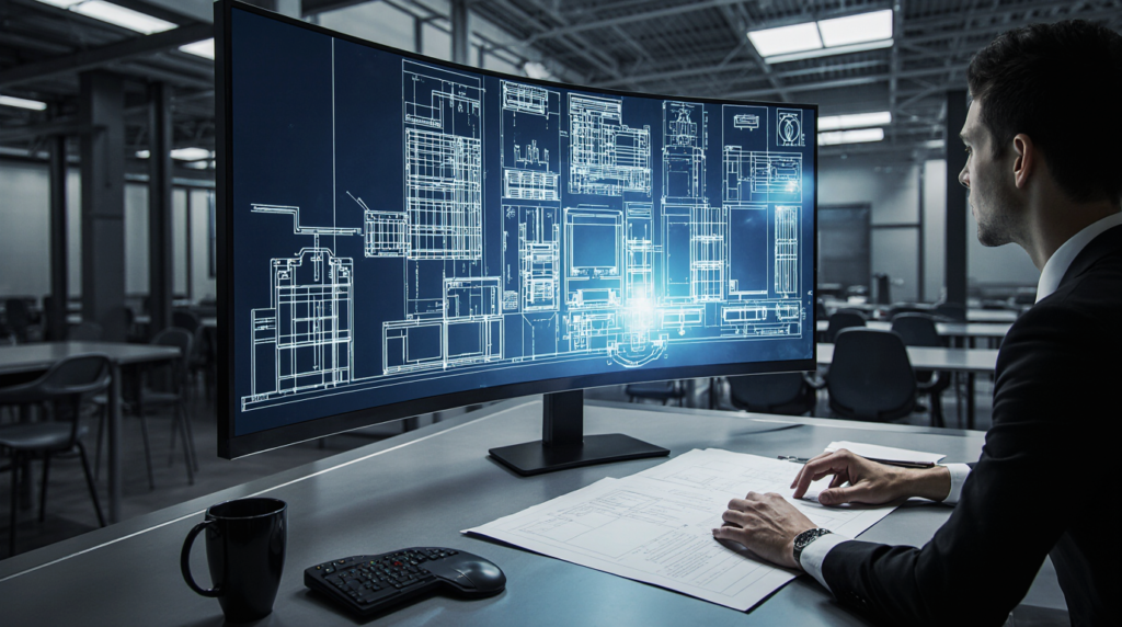 Equipment Design & Plant Layout Hero Section 3