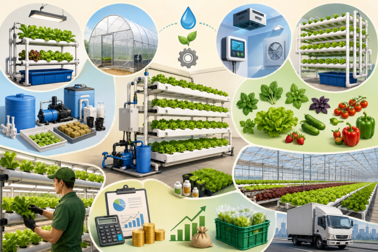 Hydroponic Farming Cost in India: A Complete Cost Breakdown for Beginners (2026 Guide) ✅
