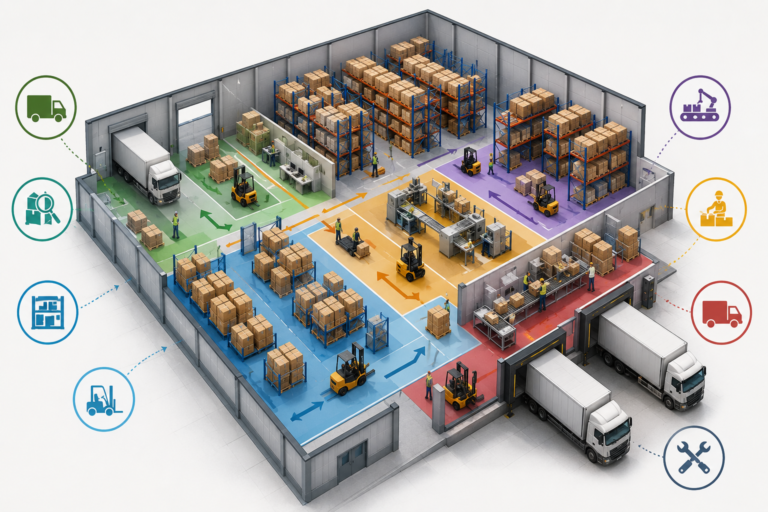 Warehouse Layout Design for Manufacturing Startups: Planning, Zones & Best Practices