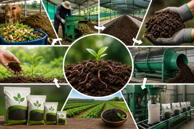 DPR for Vermicompost/Organic Fertilizer Unit: Complete Project Guide