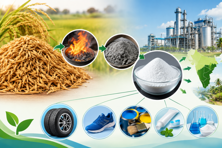 Silica Production from Rice Husk Ash: Business Opportunities in South India