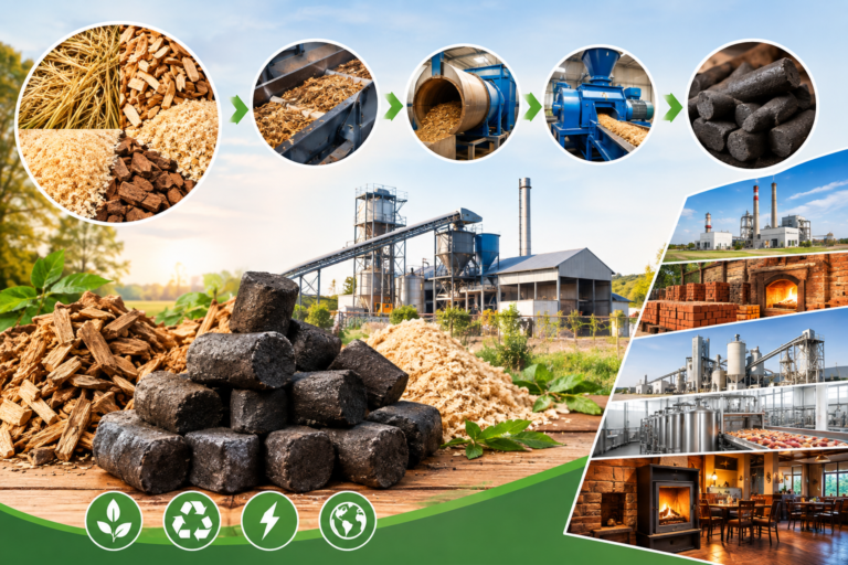 Bio Coal: Manufacturing Process, Applications, Market Potential, and Business Opportunity